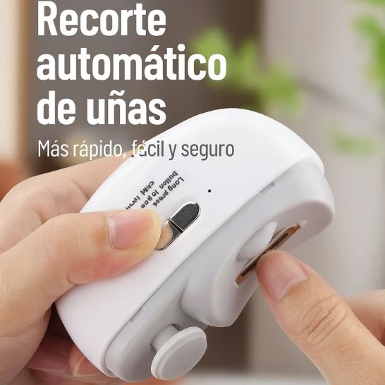 Cortaúñas Eléctrico Automático – Seguro, Silencioso y Recargable USB