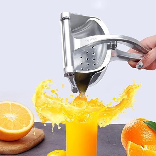 Exprimidor de Acero Inoxidable 🍊 Jugo Natural al Instante!