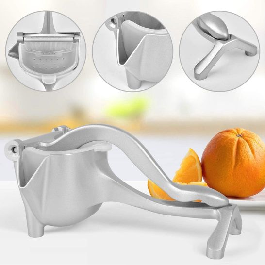 Exprimidor de Acero Inoxidable 🍊 Jugo Natural al Instante!