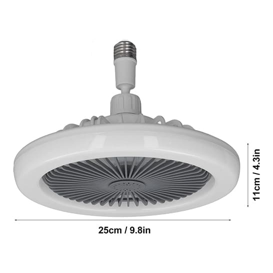 ❄️Ventilador de techo moderno con lámpara ¡Refresca y alumbra sin ruido!