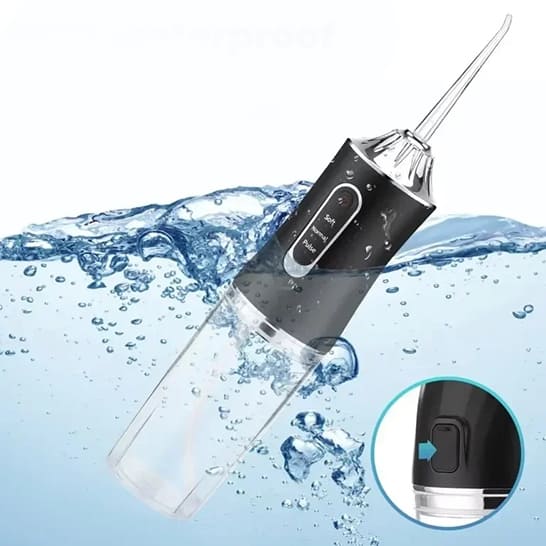 Irrigador Bucal Portátil: Limpieza profunda donde el cepillo no llega 🦷✨