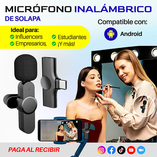 Micrófono Inalámbrico K9 Sonido Profesional sin Cables 🎙️