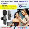Micrófono Inalámbrico K9 Sonido Profesional sin Cables 🎙️